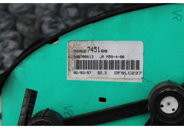 Панель приладі Peugeot Partner, Citroen Berlingo, 9662745180